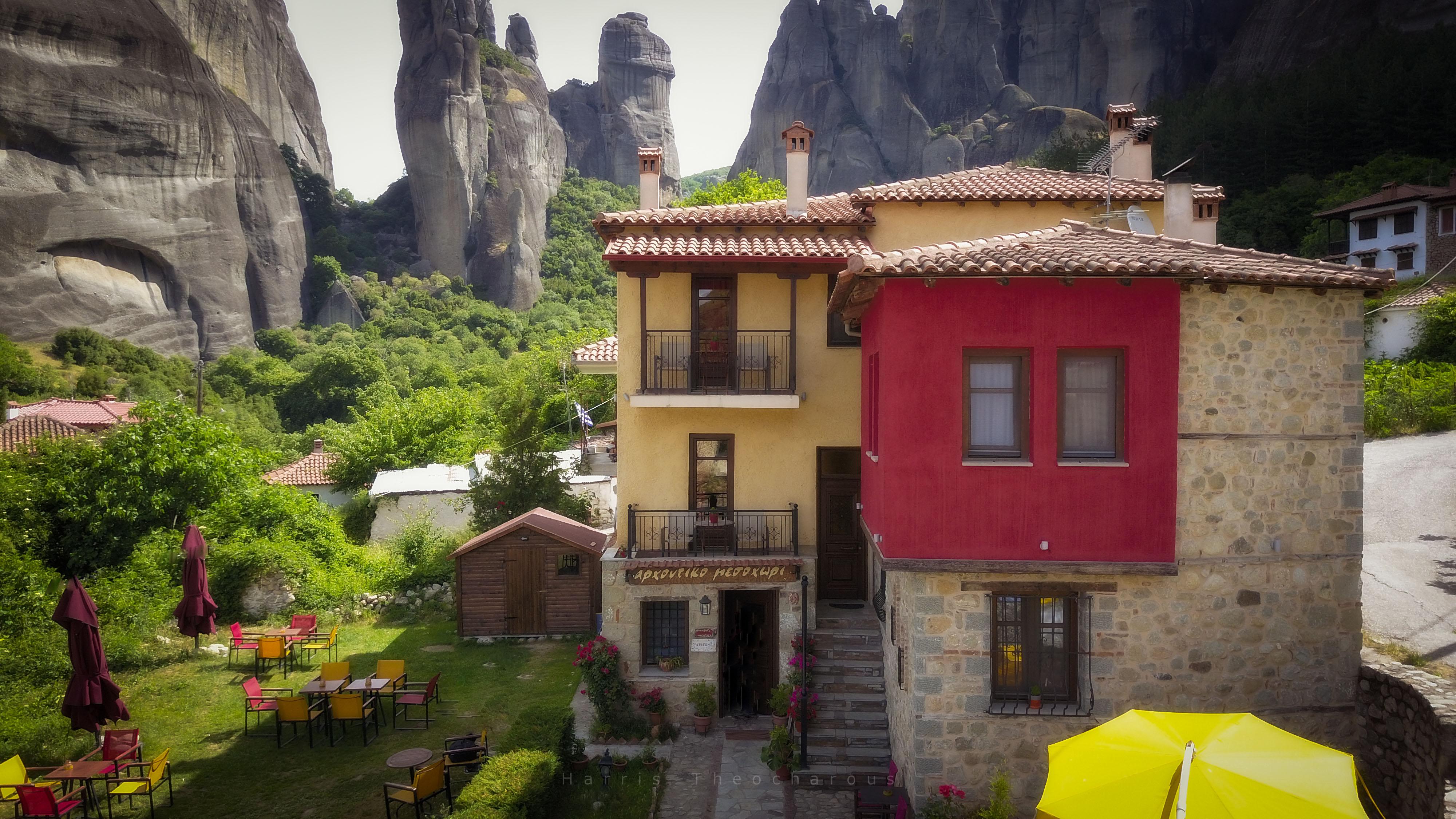 Archontiko Mesohori Meteora Hotel Kalampáka Buitenkant foto