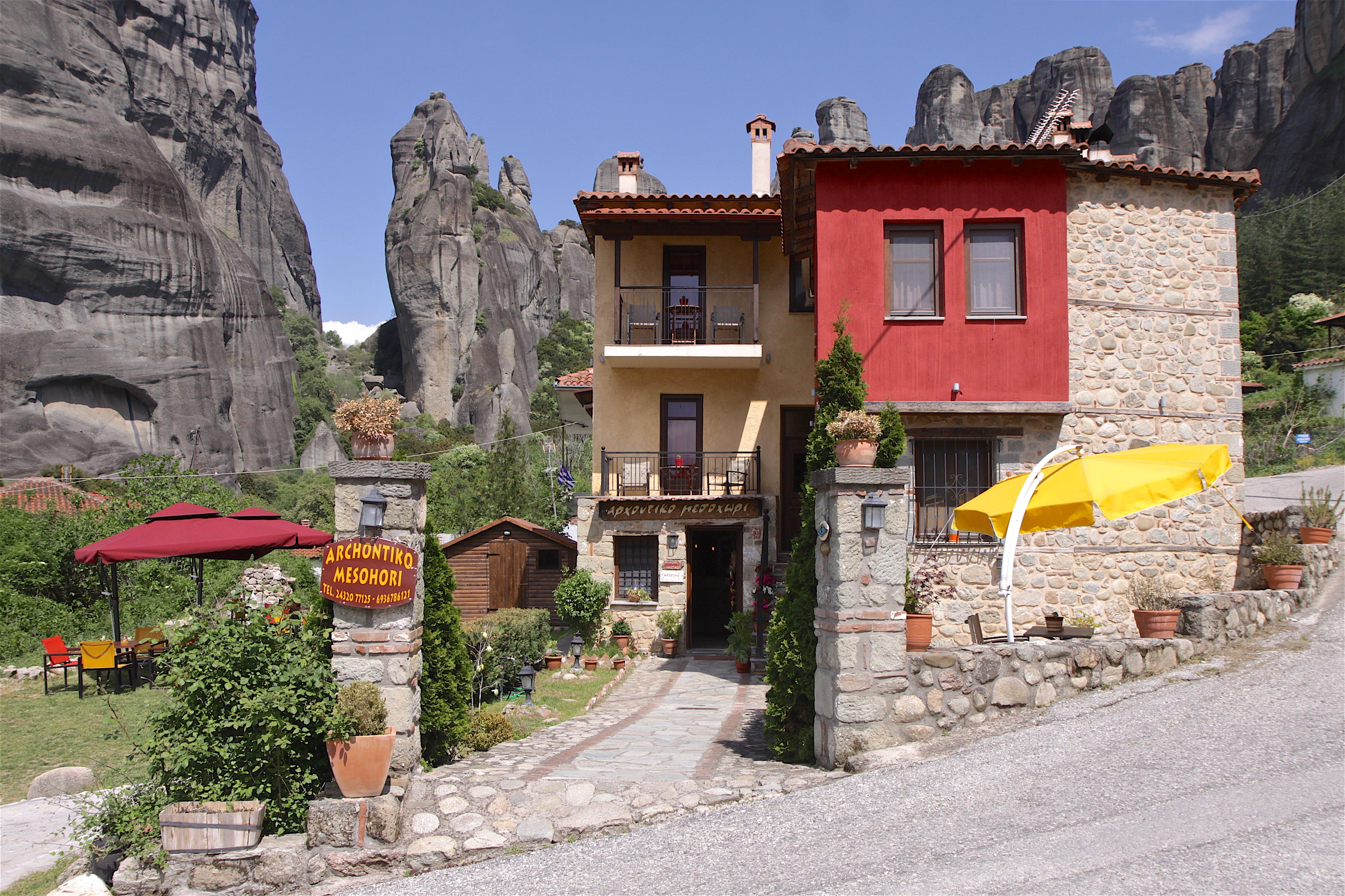 Archontiko Mesohori Meteora Hotel Kalampáka Buitenkant foto