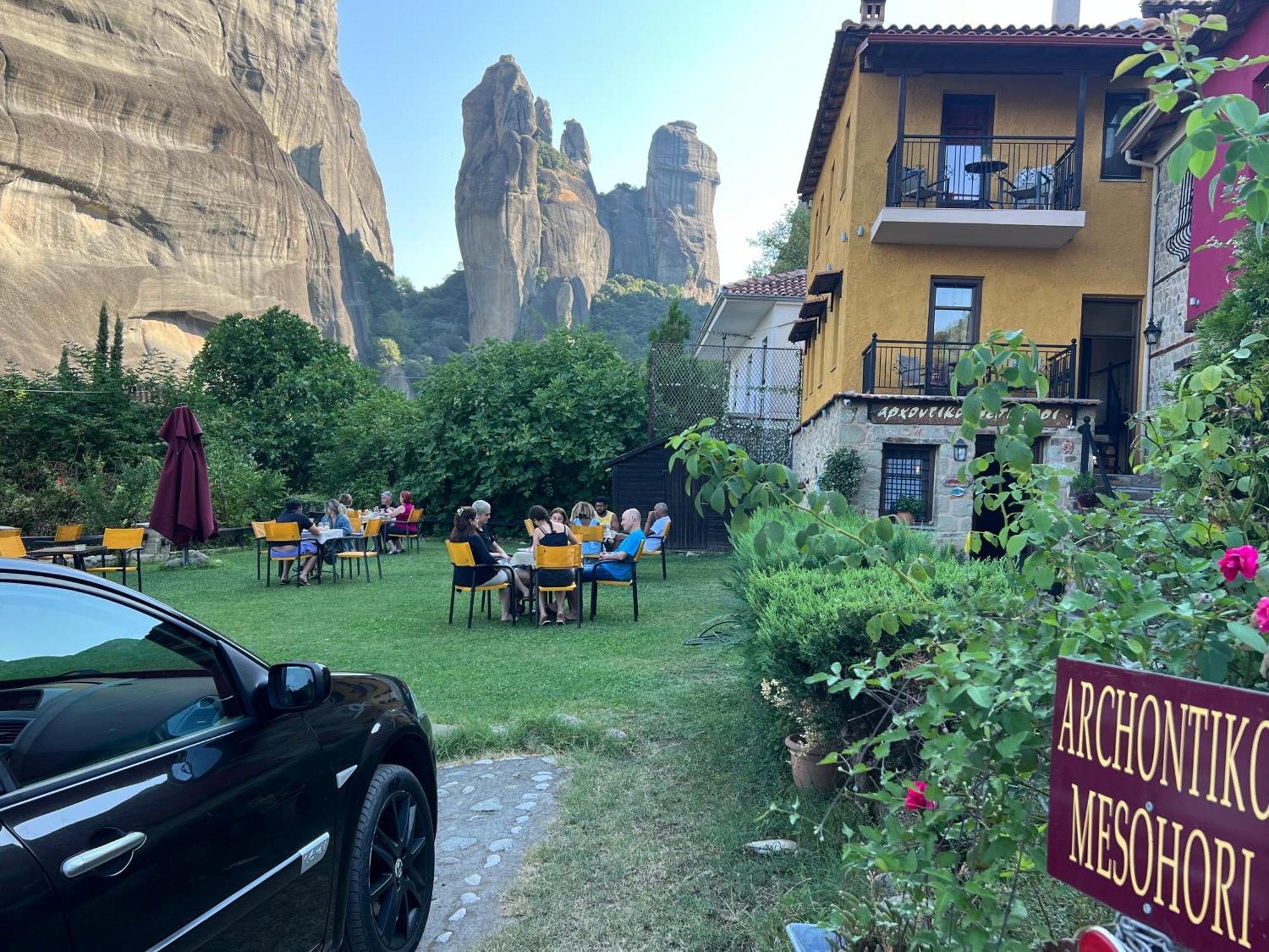 Archontiko Mesohori Meteora Hotel Kalampáka Buitenkant foto