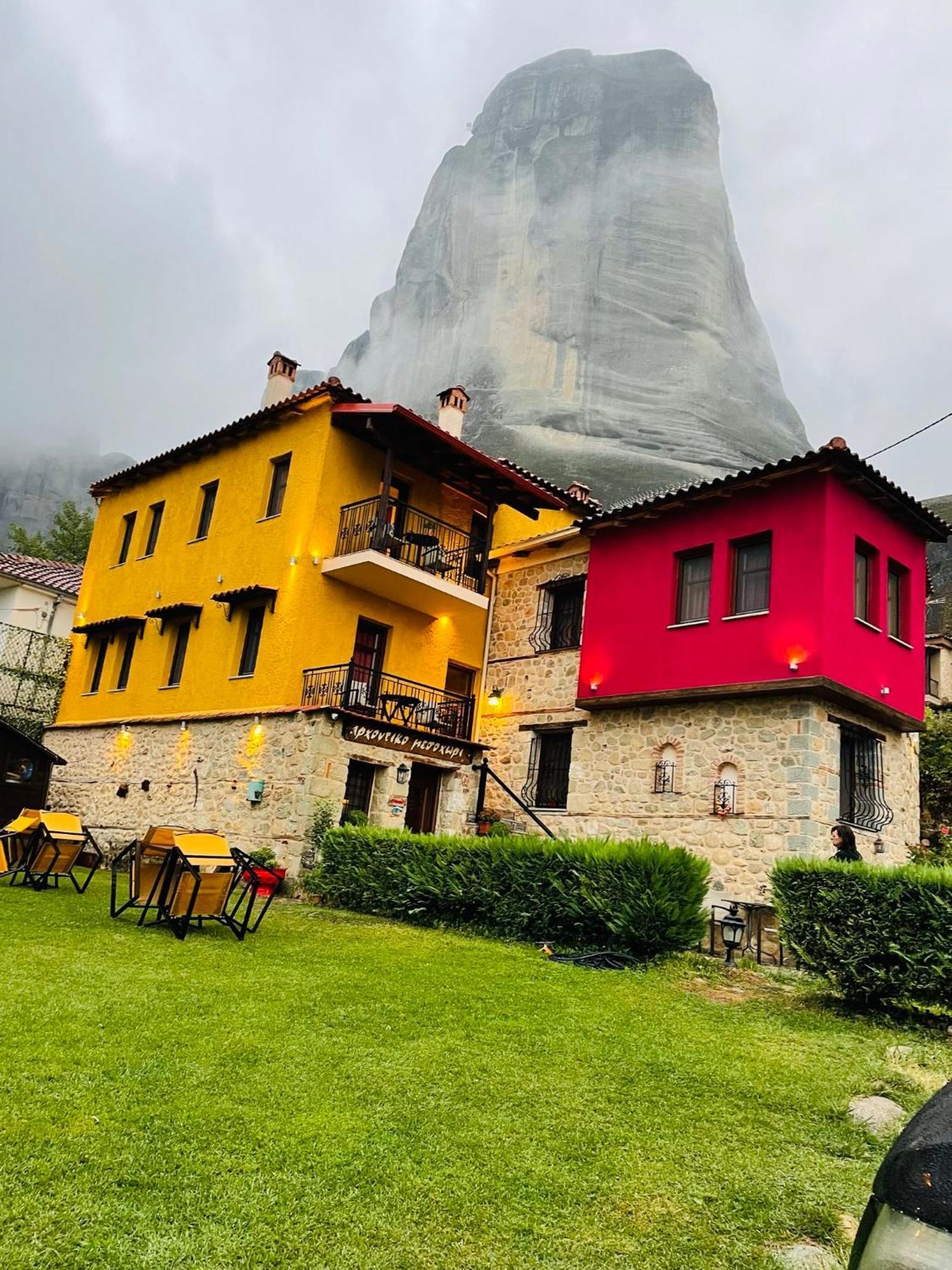 Archontiko Mesohori Meteora Hotel Kalampáka Buitenkant foto